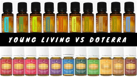 young living öle|Young Living vs. Doterra: A Detailed Comparison Chart